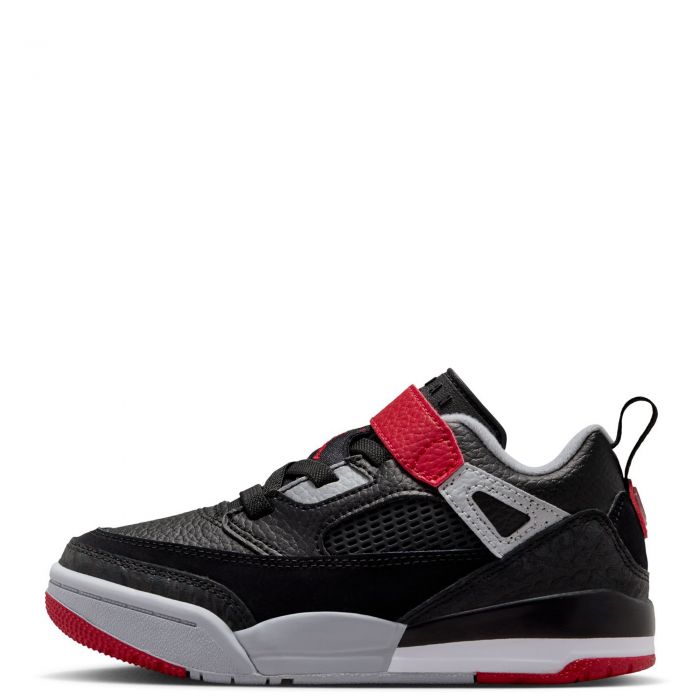 Pre-School Jordan Spizike Low Black/Gym Red-Wolf Grey-White