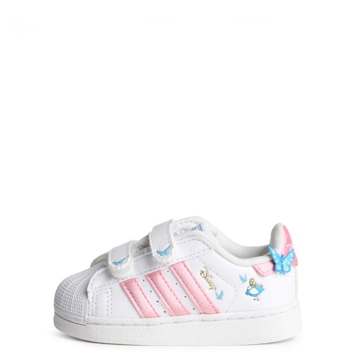 Toddler Disney Superstar II Comfort Closure Cloud White / Light Pink / Lucid Aquamarine