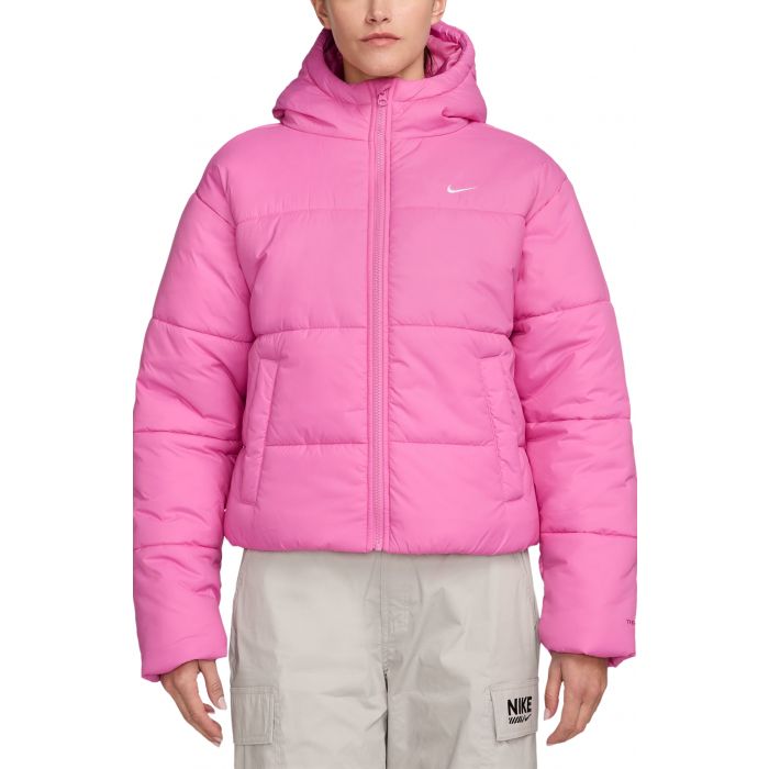 Sportswear Classic Puffer Therma-FIT Loose Hooded Jacket Playful Pink/White