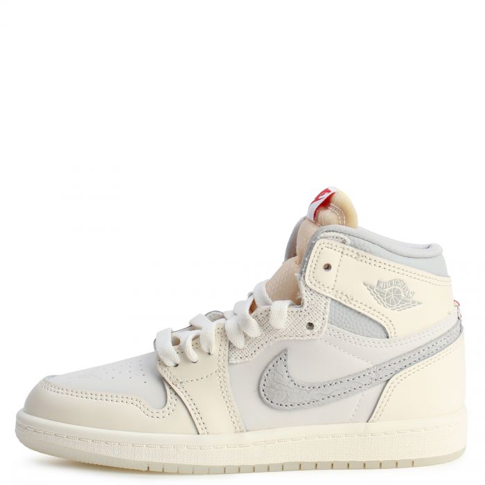 Pre-School Air Jordan 1 Retro Sail  Sail/University Red-Pale Ivory