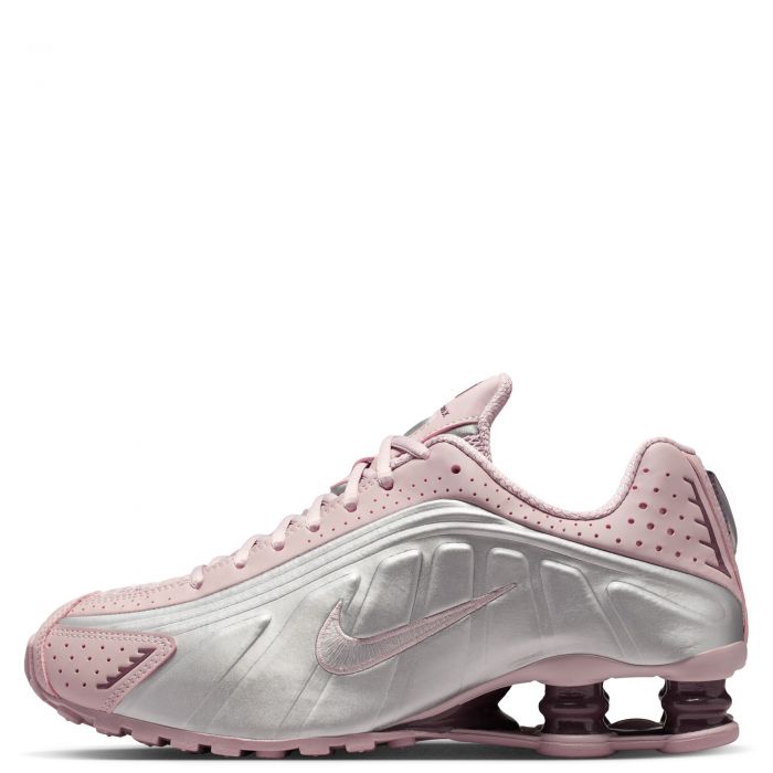 Women's Shox R4 Particle Rose/Metallic Silver-Tattoo