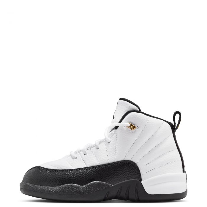 Pre-School Jordan 12 Retro Taxi White/Black-Taxi