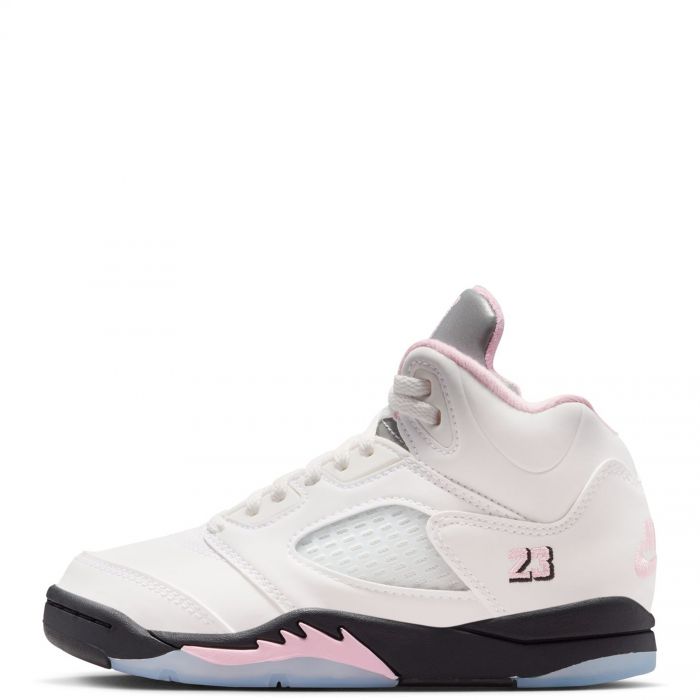 Pre-School Air Jordan 5 Retro 'Medium Soft Pink' White/Med Soft Pink-Black