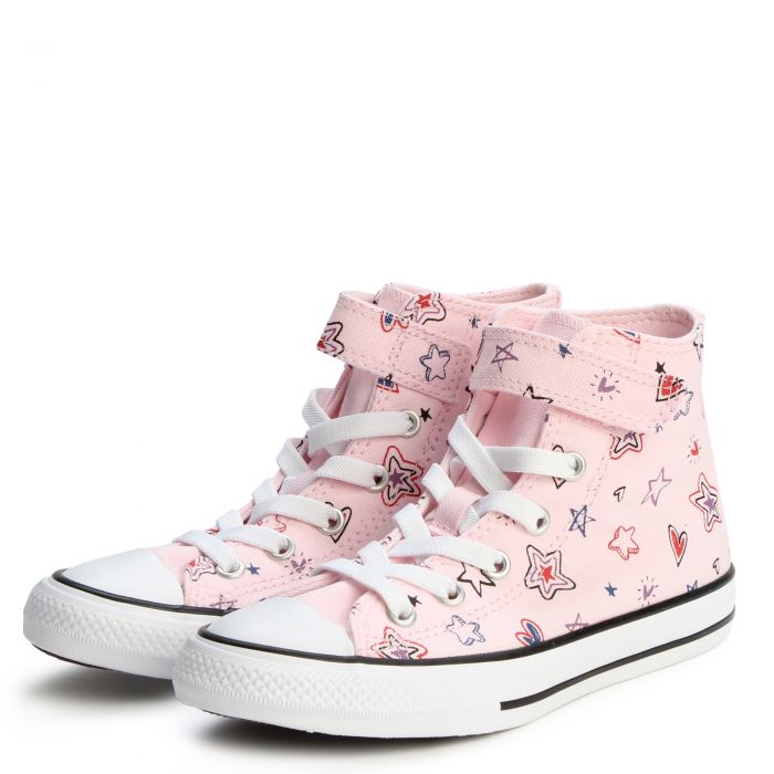 Pre-School Chuck Taylor All Star Doodles PINK FROSTING/RED/MY JAM