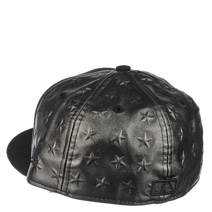 Black Oakland Athletics Fitted Cap