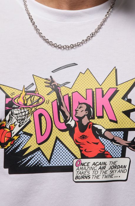 Jordan T-Shirt White/Black