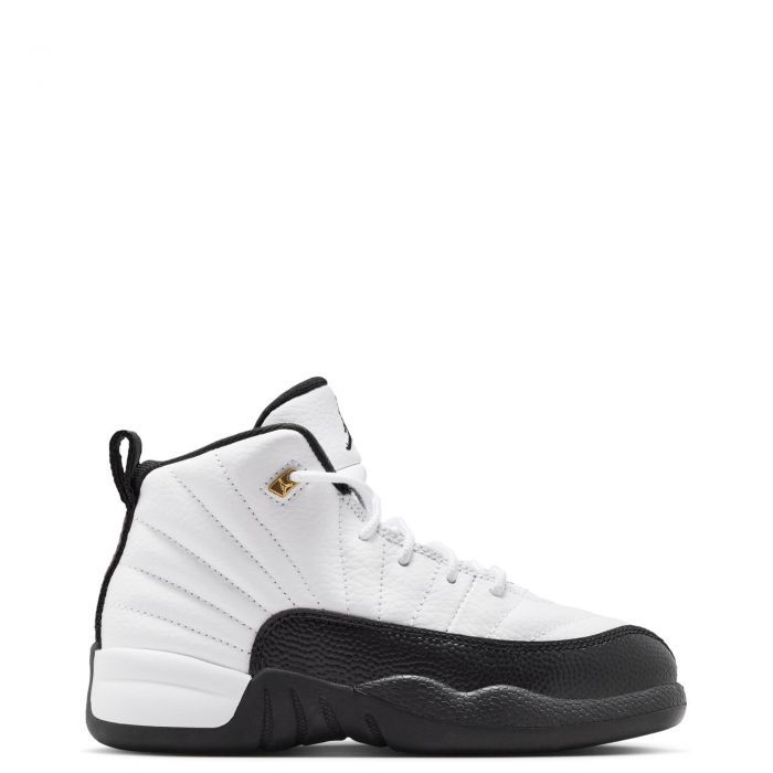 Pre-School Jordan 12 Retro Taxi White/Black-Taxi