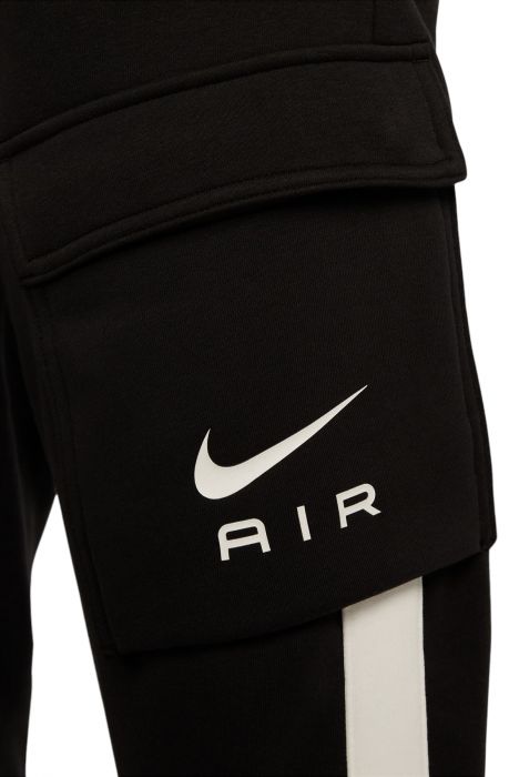 Air Fleece Cargo Pants Black