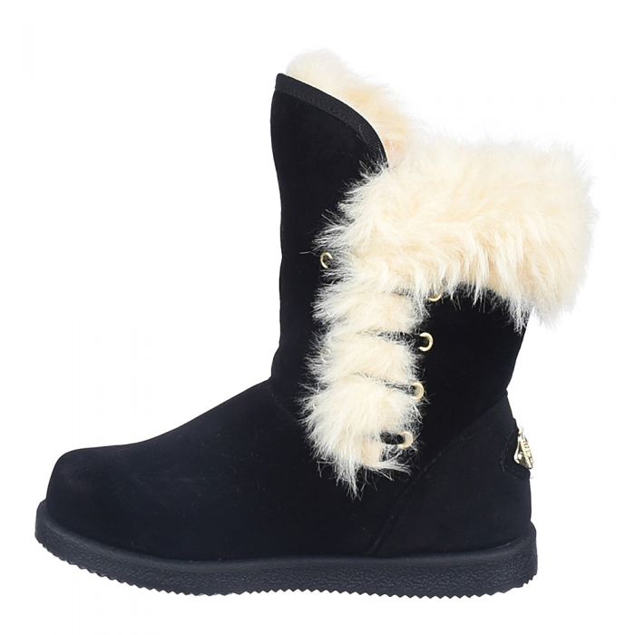 Kids Fur Boot Urban Fur BLACK