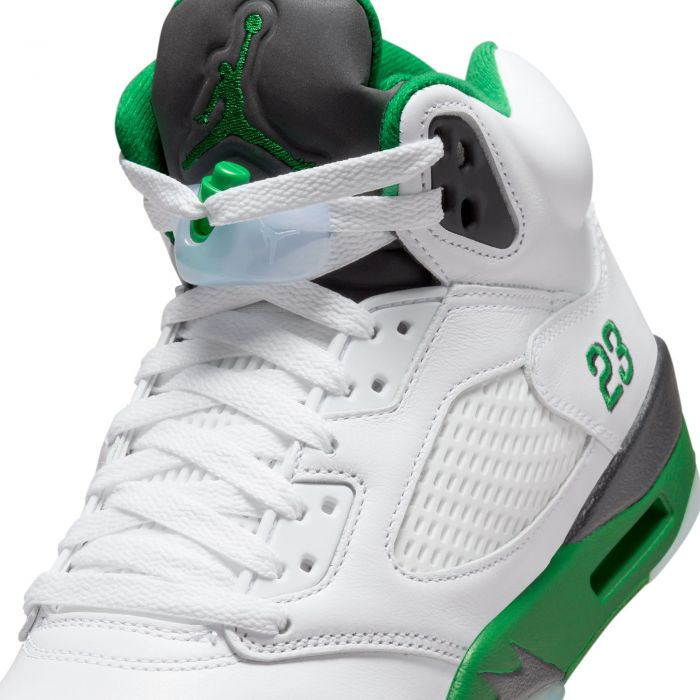 Jordan 5 ホワイト/グリーン JORDAN Air 5 Retro DD9336 103 - Shiekh