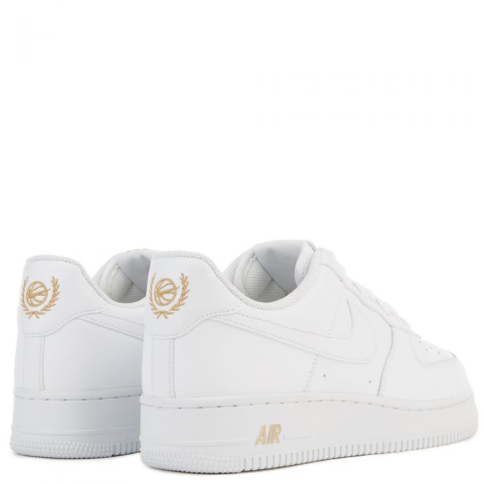 nike air white and gold