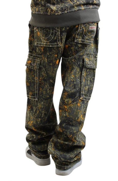 Buddha Camo Big T Cargo Pants Camo