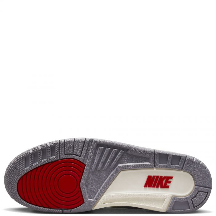 Air Jordan 3 Retro Summit White/Fire Red-Black-Cement Grey