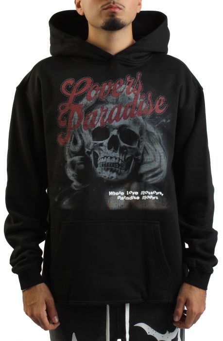Lovers Paradise Hoodie  Black