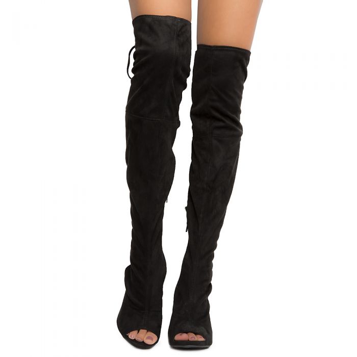 Womens Truffle-S Knee High Boot Black