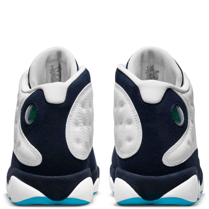 Air Jordan 13 Retro White/Dk Powder Blue-Multi-Color