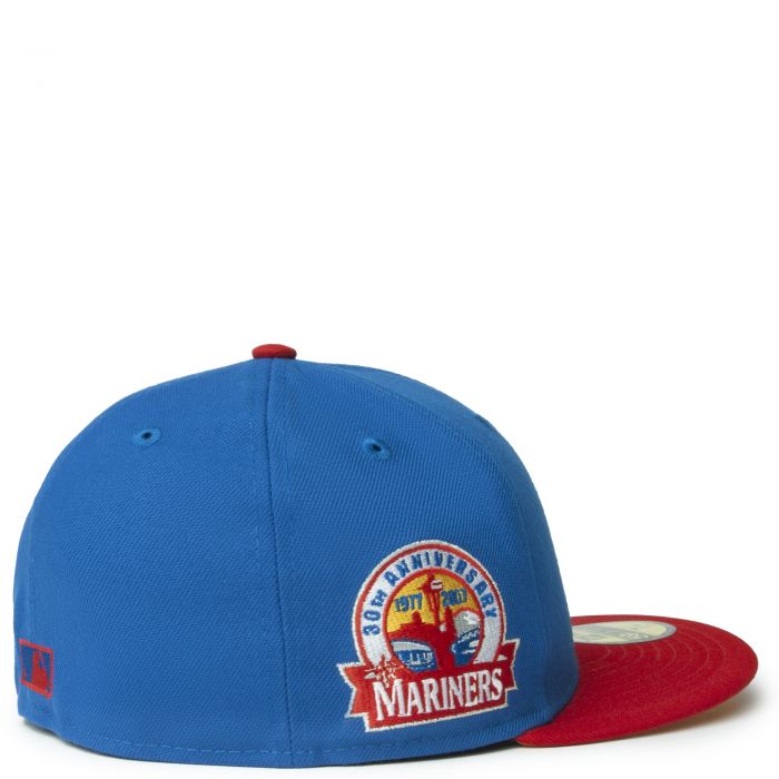Seattle Mariners Blue Red 59Fifty Fitted Cap Blue/Gold