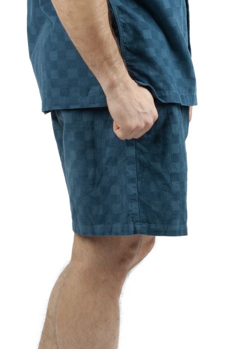 Range Corduroy Shorts Teal