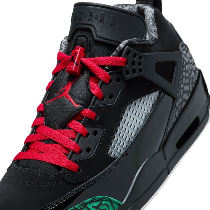 Jordan Spizike Low Black/Varsity Red-Classic Green-White