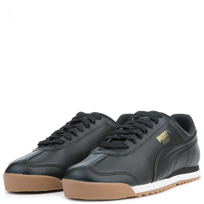 Men's Roma Basic Sneakers BLK/GUM BOTTOM
