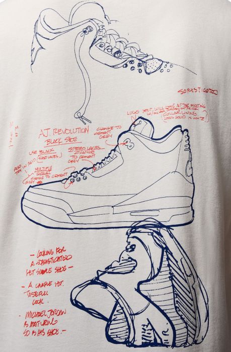 Jordan Rare Air T-Shirt Sail/Deep Royal/Deep Royal