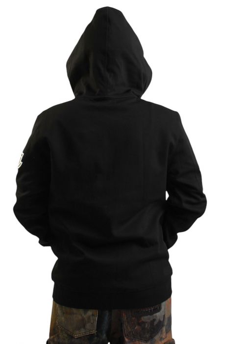 NBA Los Angeles Lakers Full Zip Hoodie  Black