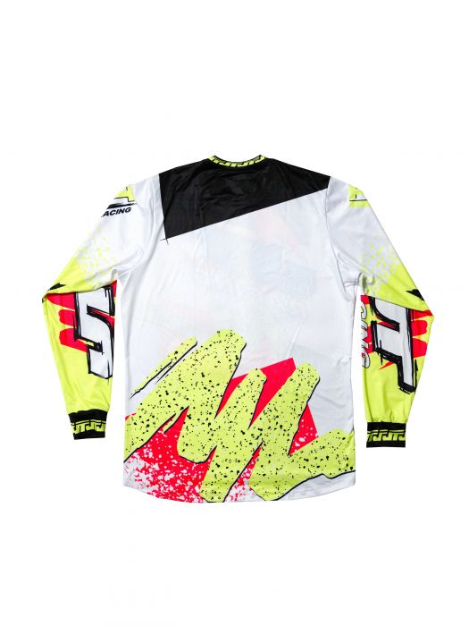 90s Swash Paint Jersey Yellow (Yellow, Pink, Blue) Yellow