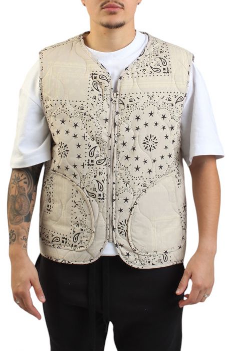 【HI FI FNK】Verb Padded Vest FBRK Victor Padded Vest 942-511OAT - Shiekh