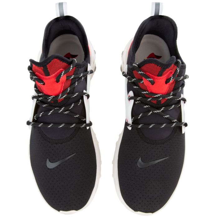 nike react presto black phantom university red