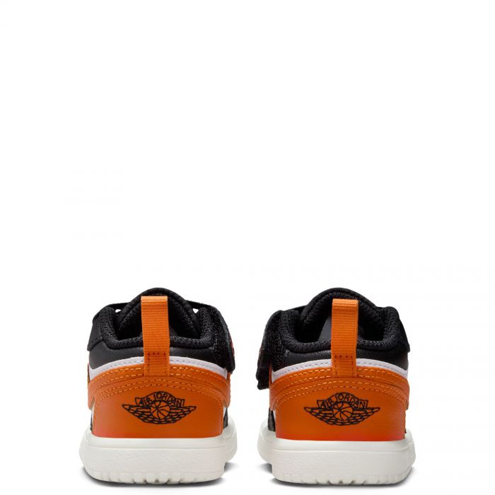 Toddler Jordan 1 Low Alt Black/Starfish-White-Sail