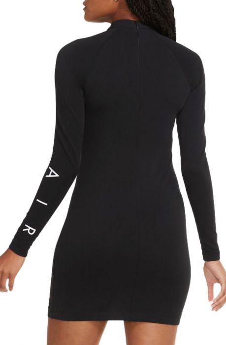 Air Long Sleeve Dress Black/White
