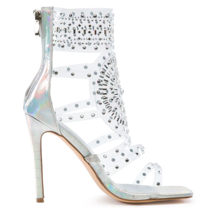 Leona-01 Clear Dress High Heel
