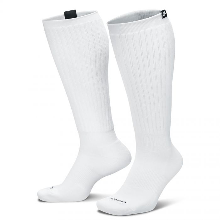 NIKE Slouchy Cushioned Crew Socks (1 Pair) FN7406 100 Shiekh