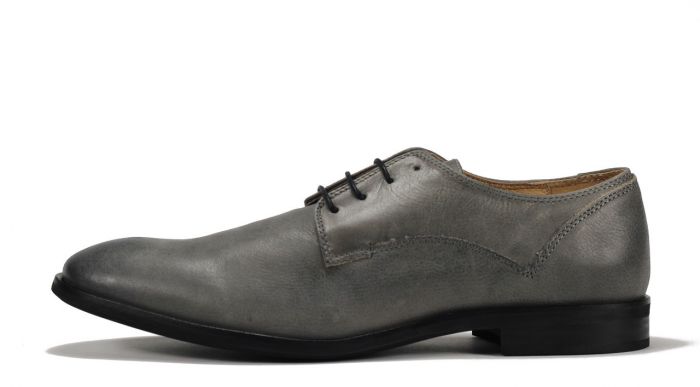 JD Fisk for Men: Oakey Grey Oxford Grey