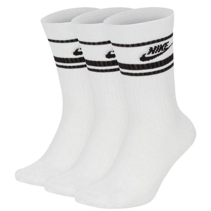NIKE 3-Pack Sportswear Essential Crew Socks CQ0301 103 - Shiekh