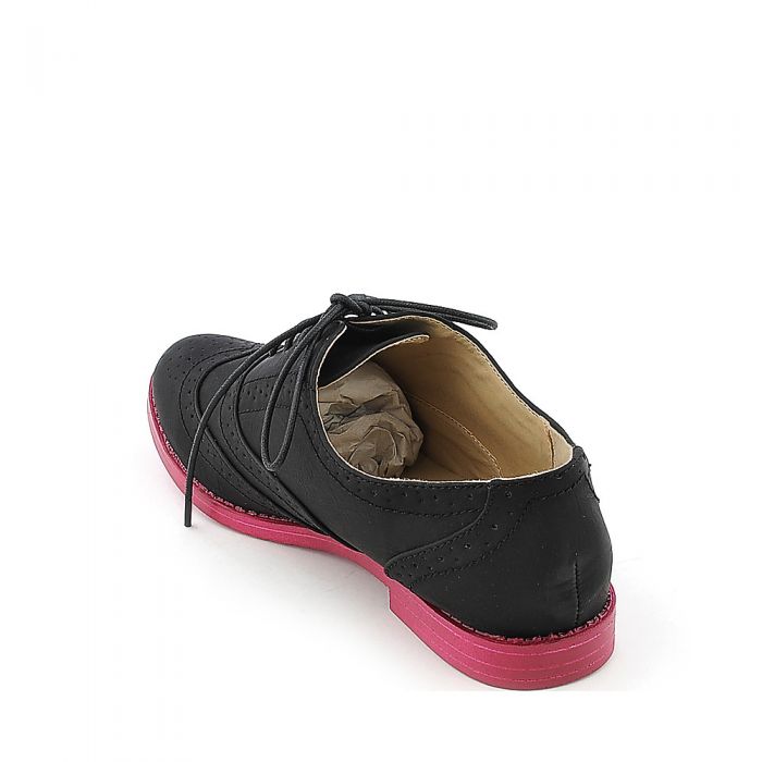Jennifer-01 Black/Fuchsia