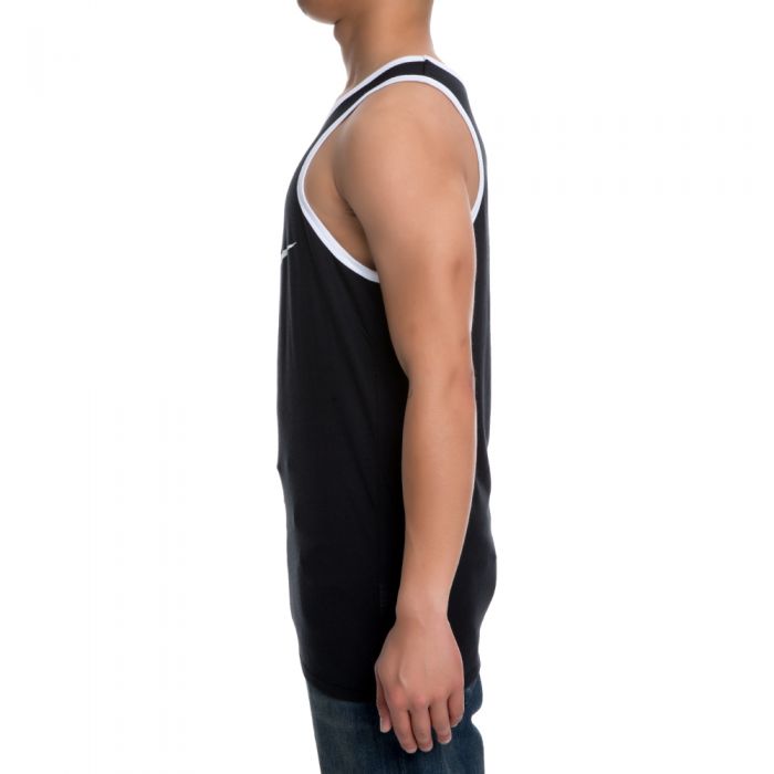 NIKE TANK-ACE LOGO BLACK/WHITE/WHITE