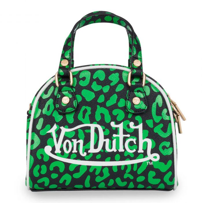 Lime Cheetah Bowling Bag Lime