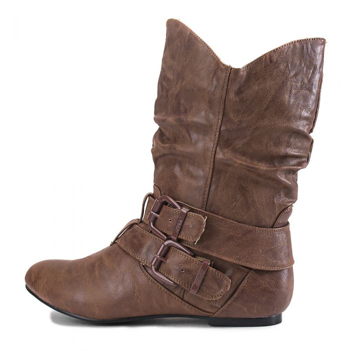 Women's Pocket Boot Vickie-16 Tan