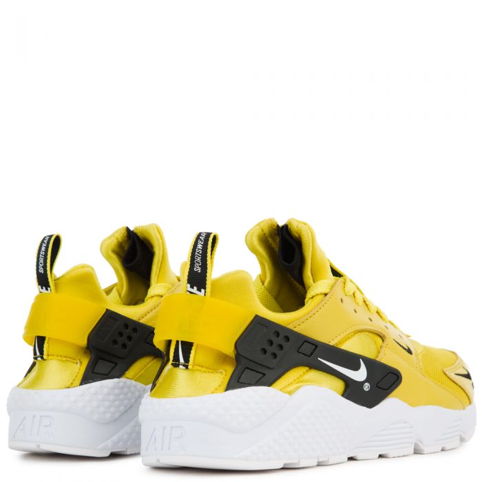 nike huarache yellow zip