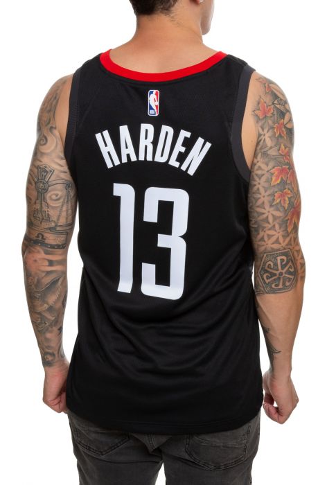 James Harden Houston Rockets Jordan Brand Youth 2020/21 Swingman Player  Jersey - Black - Statement Edition
