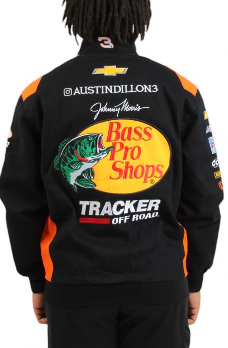 Bass PRO Austin Dillon Jacket Black/Orange