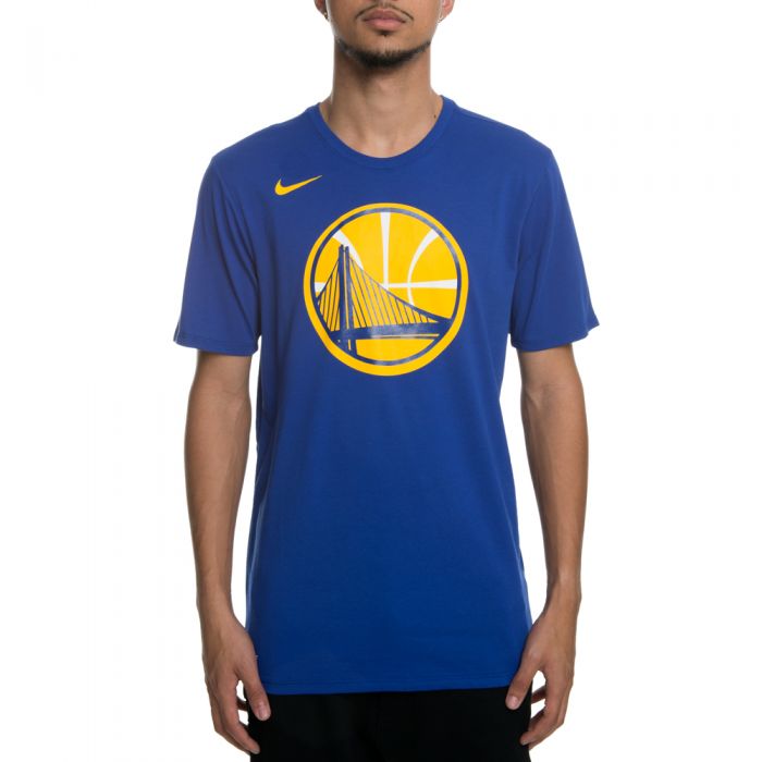 NIKE Golden State Warriors Dry Logo Tee 870506 495 - Shiekh