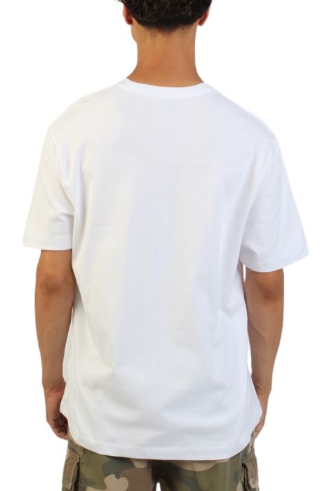 Embroidered Rope Logo T-Shirt  White