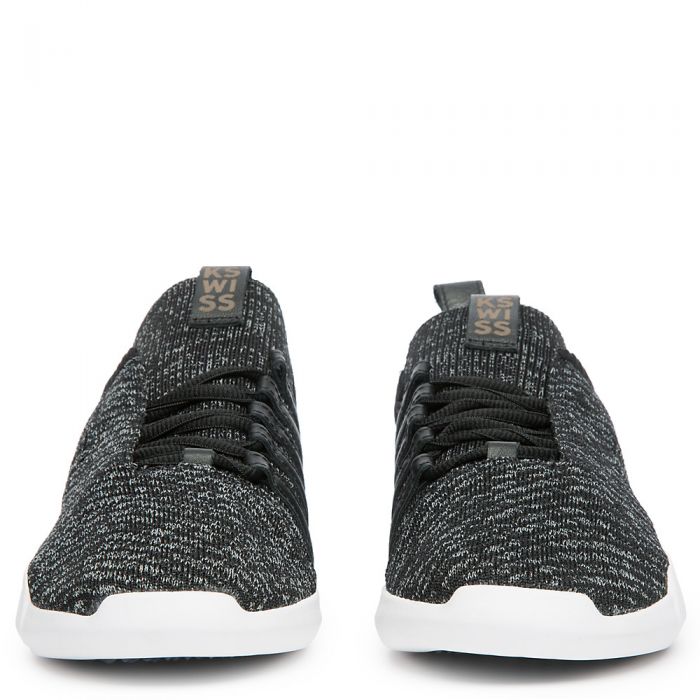 Men's Gen-K Icon Knit Sneaker BLACK/GREY HTHR
