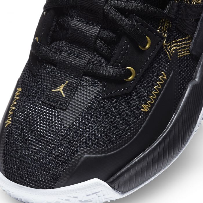 (GS) Jordan One Take II Black/Metallic Gold-White