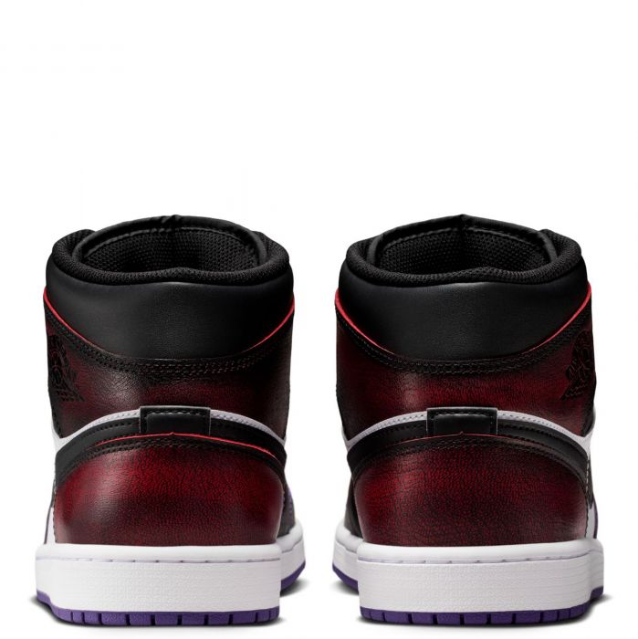 Air Jordan 1 Mid SE True Red/Black-White-Court Purple