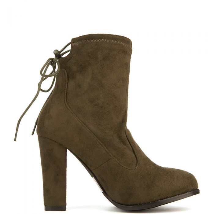 Women's Solvang-A1 High Heel Ankle Boot Olive