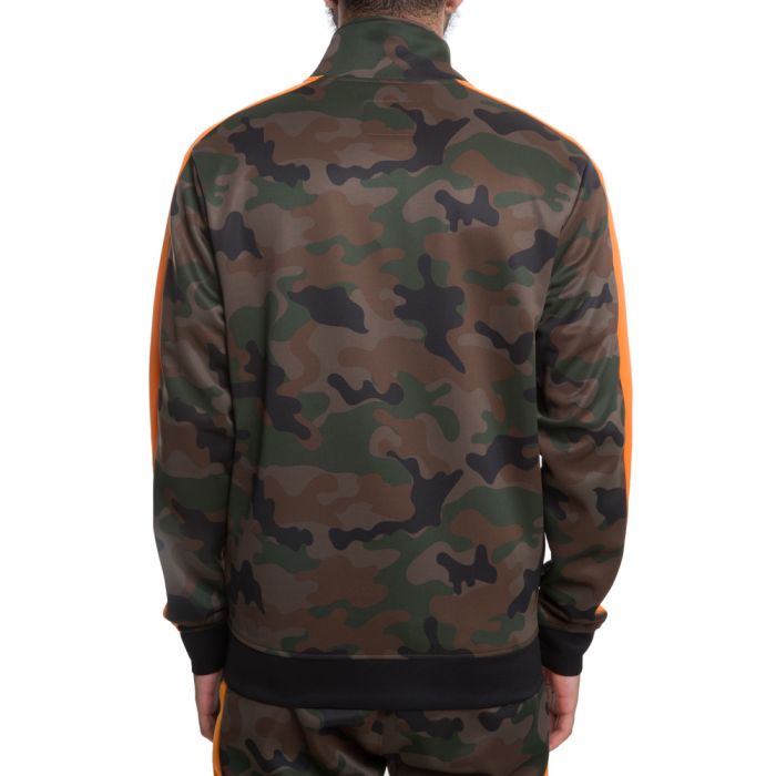 【AAKE】FRILL CAMO TRACK PT Tiger Stripe Jungle Camouflage Track Jacket - Liberty Maniacs