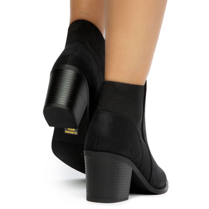 Edith-S Ankle Booties Black